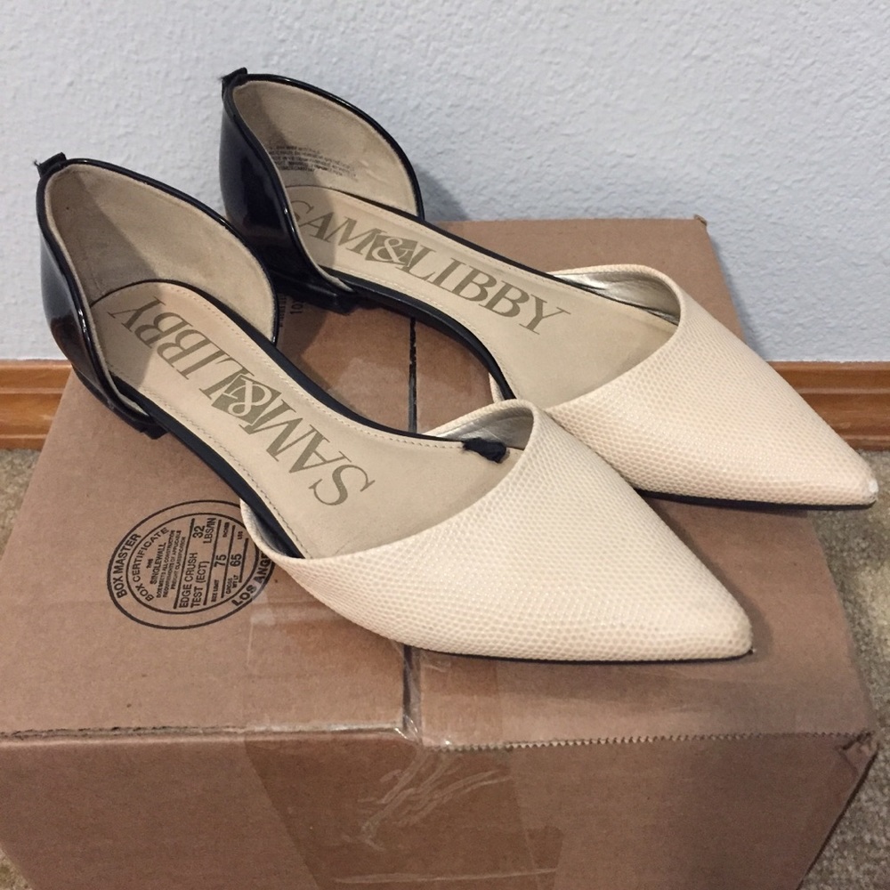 Sam & Libby D’orsay Flats